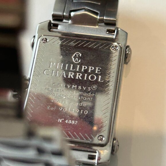 Phillipe Charriol Mens Watch: Colvmbvs 9011910 With Box and Papers - Picture 3 of 5